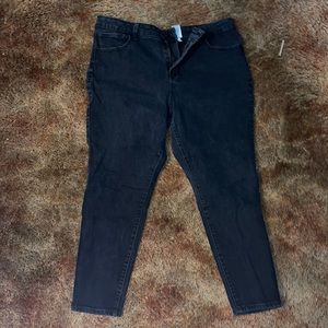 Size 20 Petite Time and Tru Black jeans